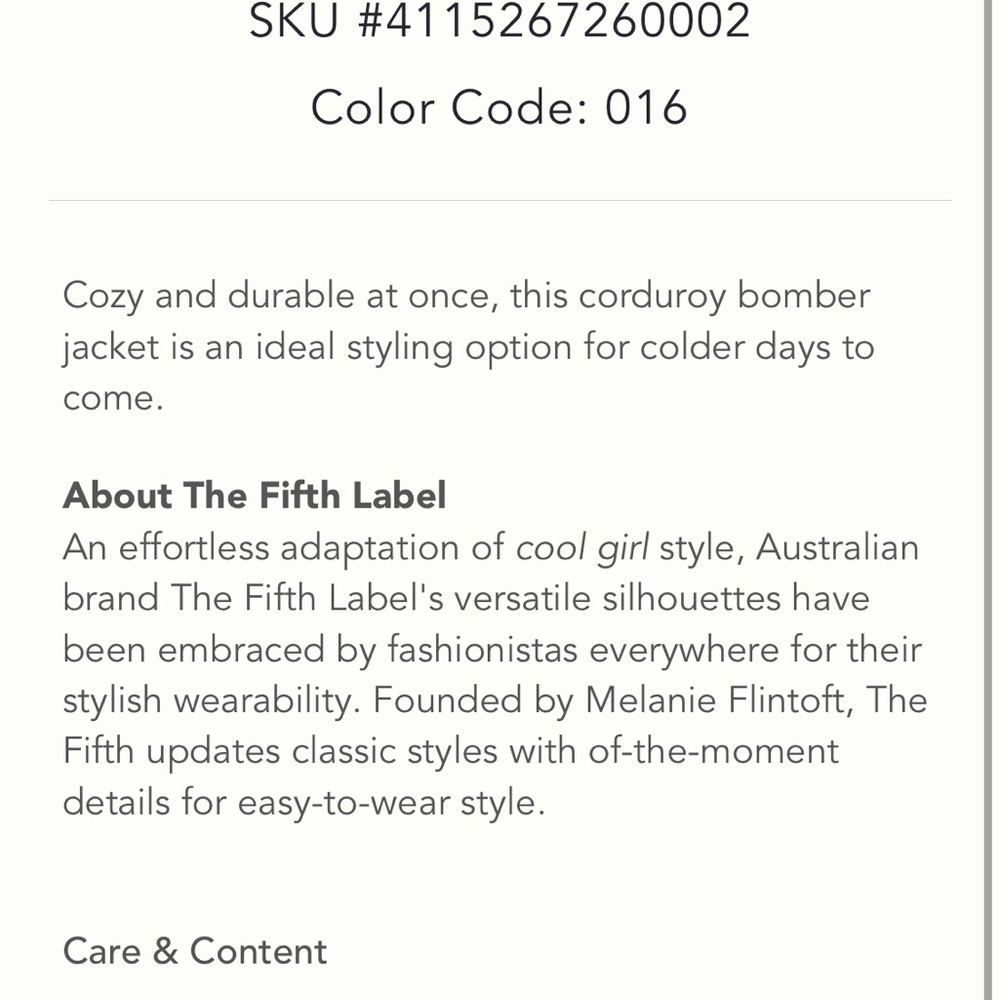 Anthropologie Beige Corduroy Utility Jacket - Picture 15 of 15